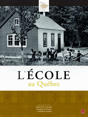 cover image of L'école au Québec